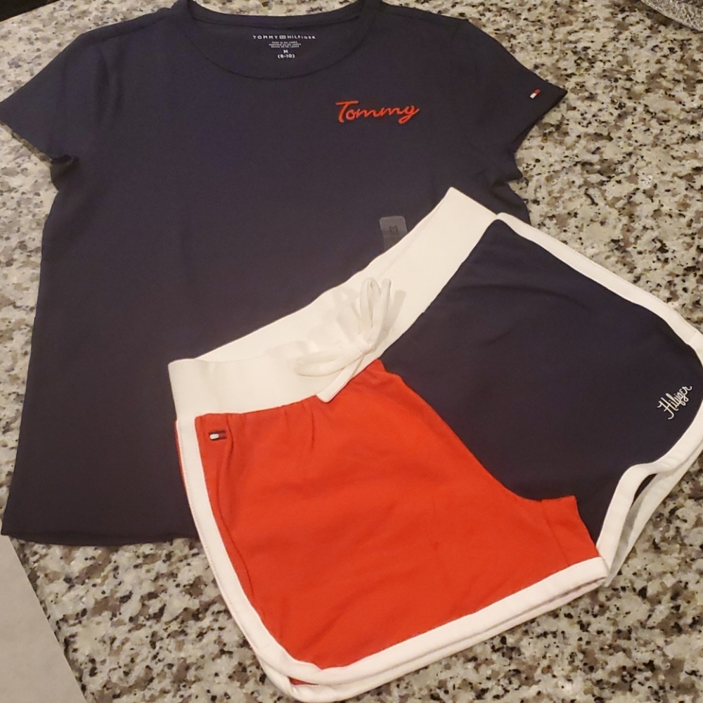 Girls TOMMY HILFIGER SHORT SET